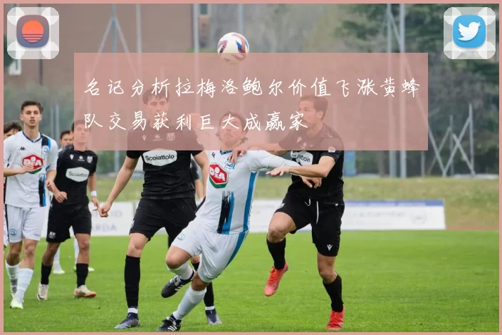 名记分析拉梅洛鲍尔价值飞涨黄蜂队交易获利巨大成赢家